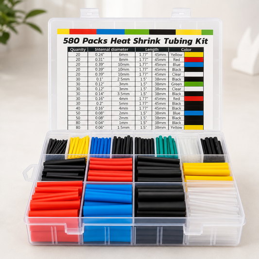 Szett 580 darab zsugorcső